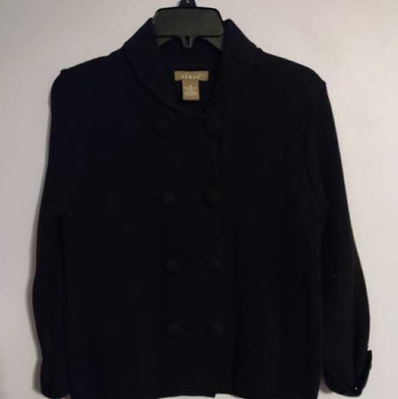 Vintage black sweater jacket - Picture 8 of 8